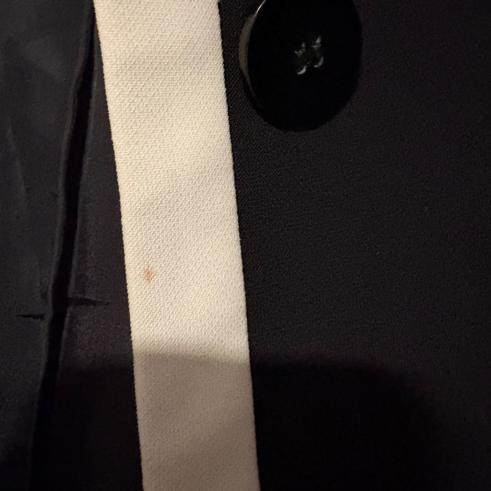 Karl Lagerfeld Long Trench Coat Size 8 - Picture 7 of 8